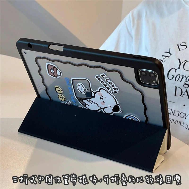 Apple, мультяшный рабочий защитный чехол, 11 дюймов, 2020, 10.2 дюйма