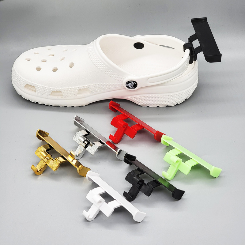 Cross-border spoiler wing for croc hole shoes tail buckle pendant soft rubber shoes Nuts decorative accessories