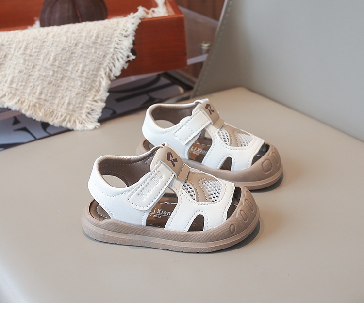 Breathable Baby Walking Shoes With Toe Protection And Flexible Sole_voghion.com