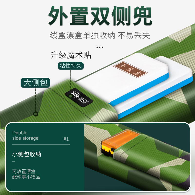 Umbrella bag type soft pole bag Oxford cloth waterproof fishing rod bag fishing umbrella bag rod bag integrated fishing umbrella bag fishing gear