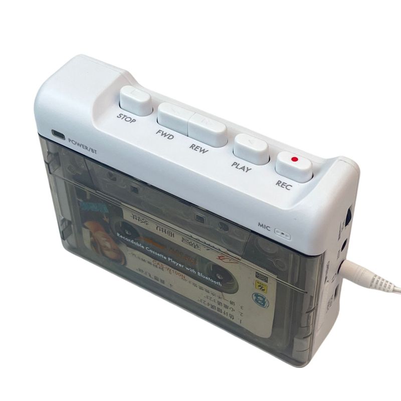 蓝牙磁带录音机老式卡式随身听录音机自动停带怀旧walkman|undefined