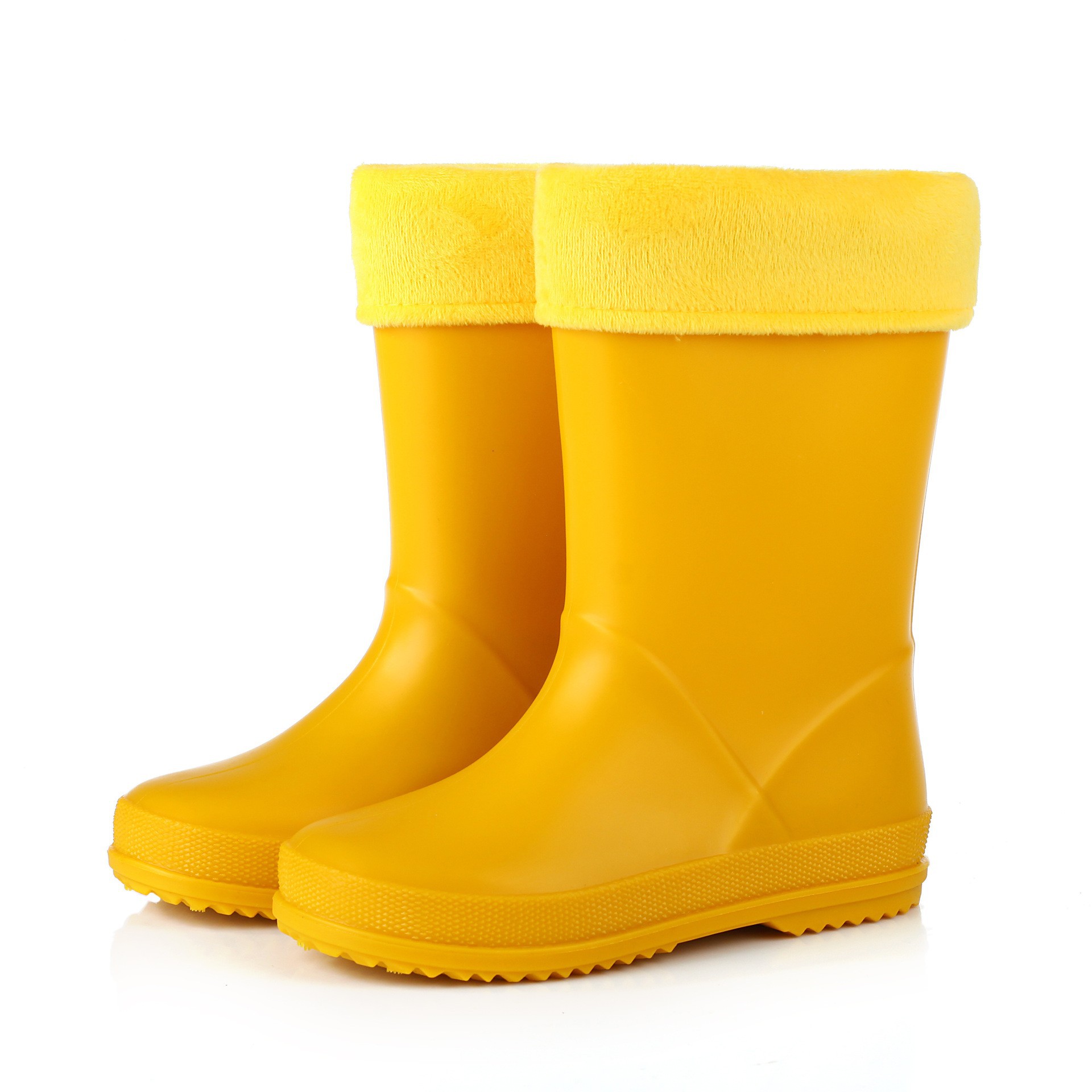 Removable Warm Inner Liner Kidsren's Rain Boots Non-Slip Boys and Girls Shoes Baby Rain Boots Cartoon Kidsren's Water Shoes Overshoes
