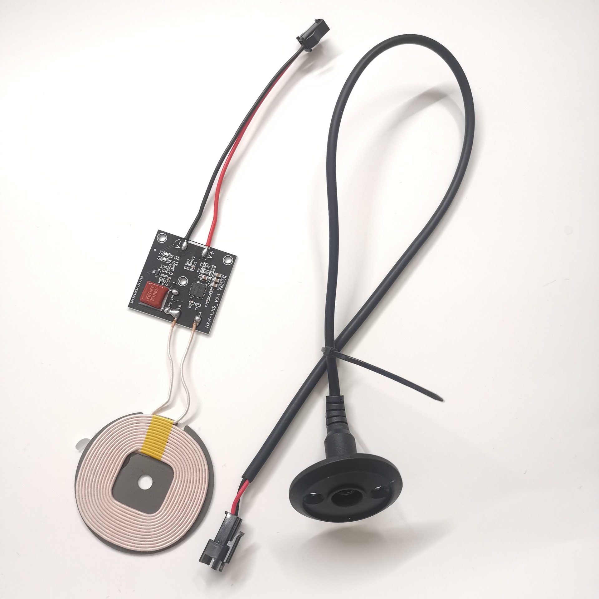 Wireless charging + DC adapter cable