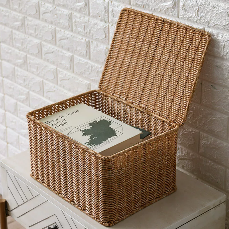 Woven storage box, Nordic style