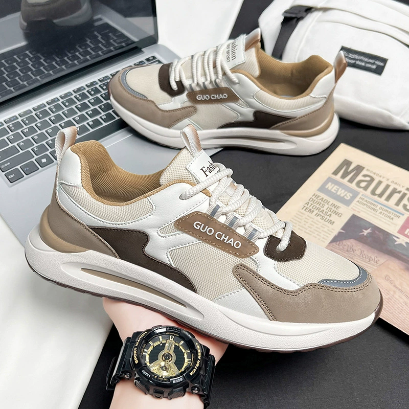 2024 Осенняя очень большая повседневная спортивная обувь 45 Forrest Gump Shoes 46, дышащая сетчатая обувь 47, очень большая и толстая мужская обувь 48