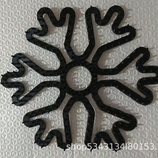 Helmet inner liner does not press hair pressure-proof hairstyle protection does not mess silicone pad anti-hair mess inner pad