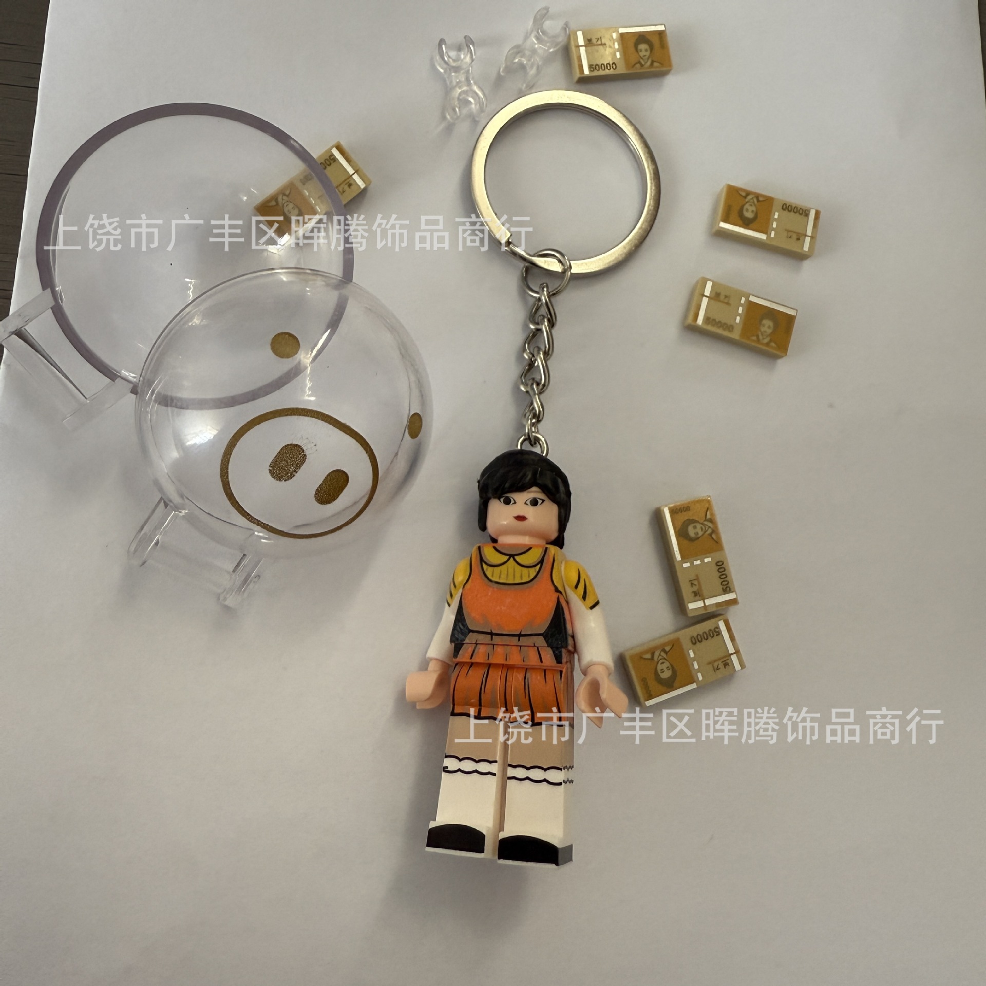 トイストーリーのバットマンの積み木のキーホルダー