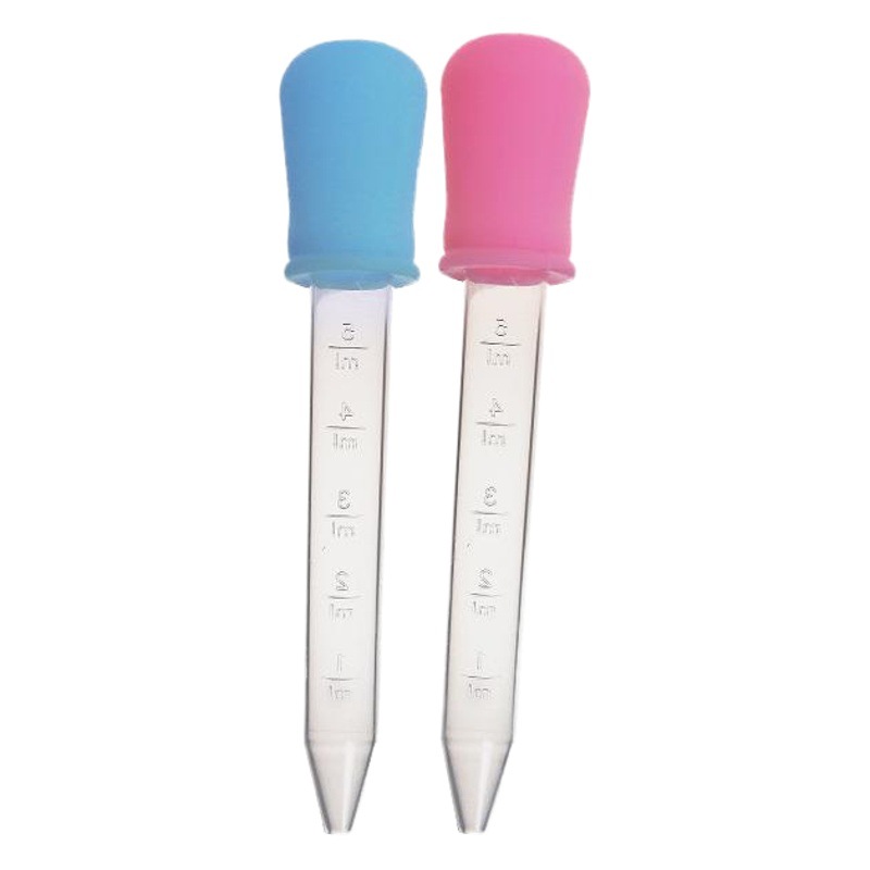 Source manufacturers wholesale baby dropper feeder silicone dropper feeder baby anti-choking feeder 5ml
