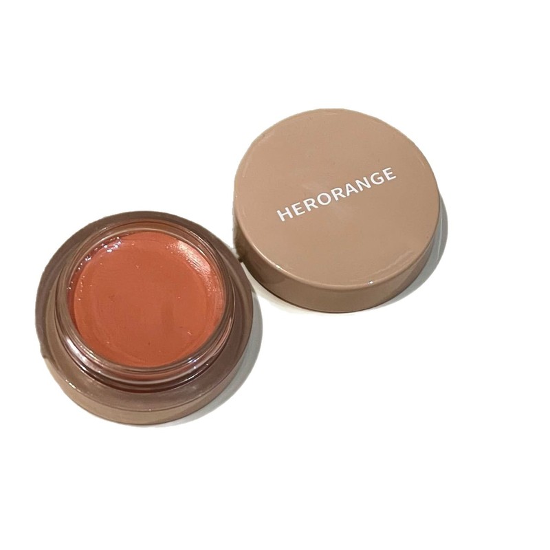HERORANGE~フューズド シルキー リップ＆チーク ダブルブラッシュ クリーム 保湿＆柔らかく水っぽいリップスティック ナチュラル ヌード メイクアップ ルージュ|undefined