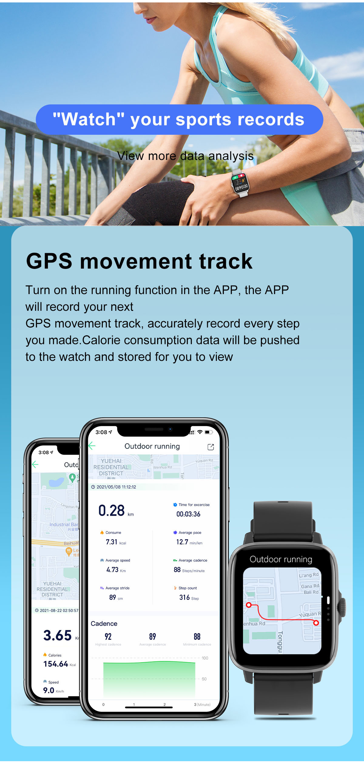 DT102 Bluetooth calling smart watch wireless charging NFC_voghion.com