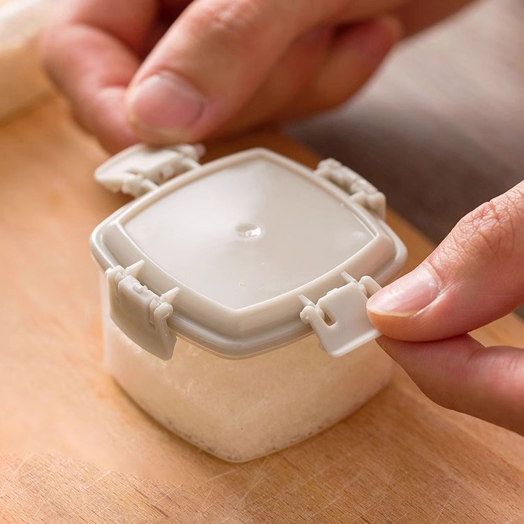 Cross-border seasoning box jam squeezer bottle barbecue seasoning bottle household sauce bottle kitchen transparent seasoning jar wholesale