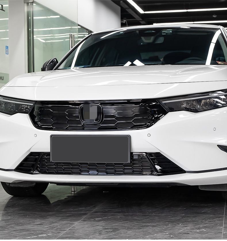 Suitable for Honda grid snap-on insect-proof net water tank insect-proof middle net frame trim strip front face appearance upgrade modification