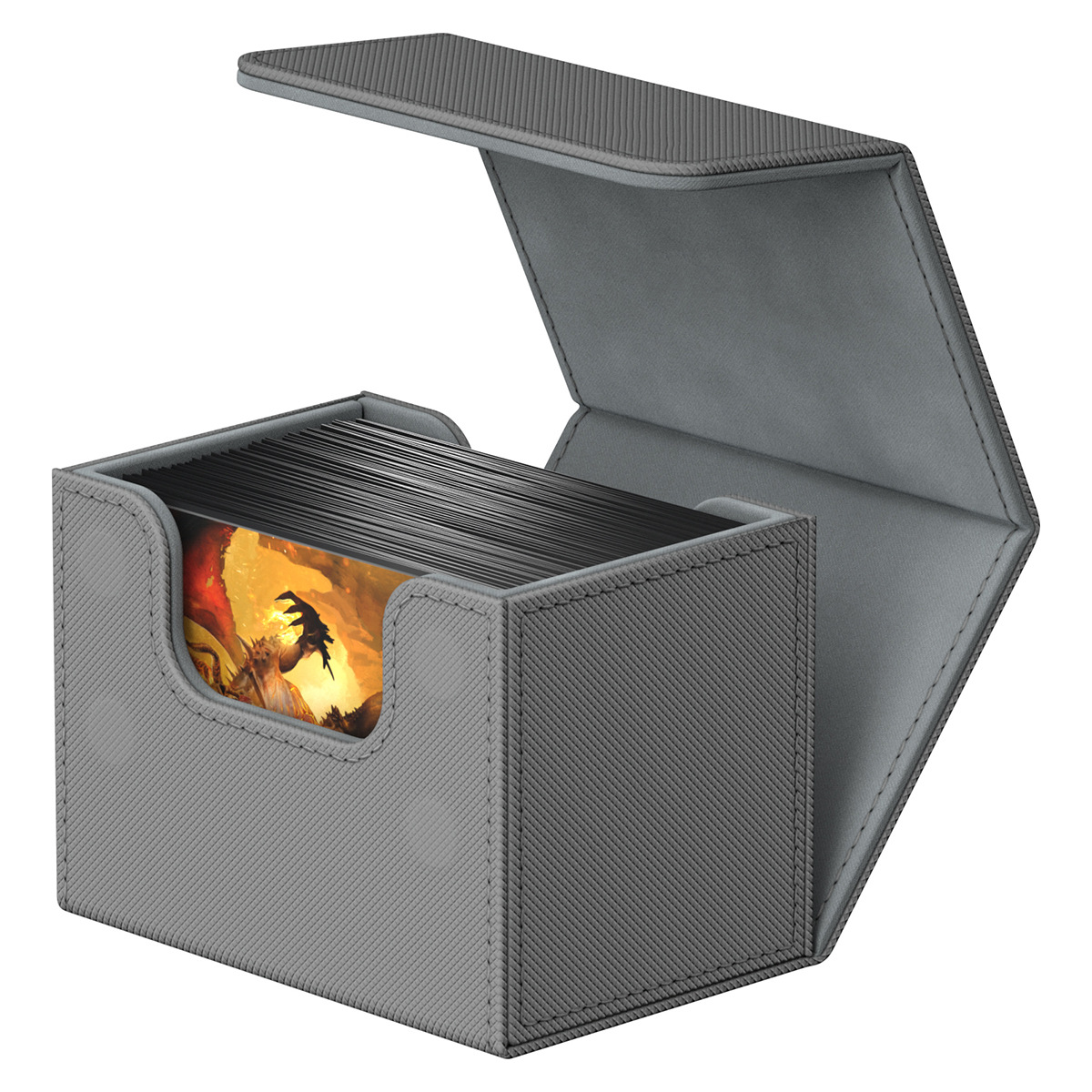 De gama alta de 100 + multi-funcional PU caja de tarjeta de juego de mesa MTG Ultraman tarjeta Bao Ke Meng Wanzhi tarjeta de almacenamiento al por mayor