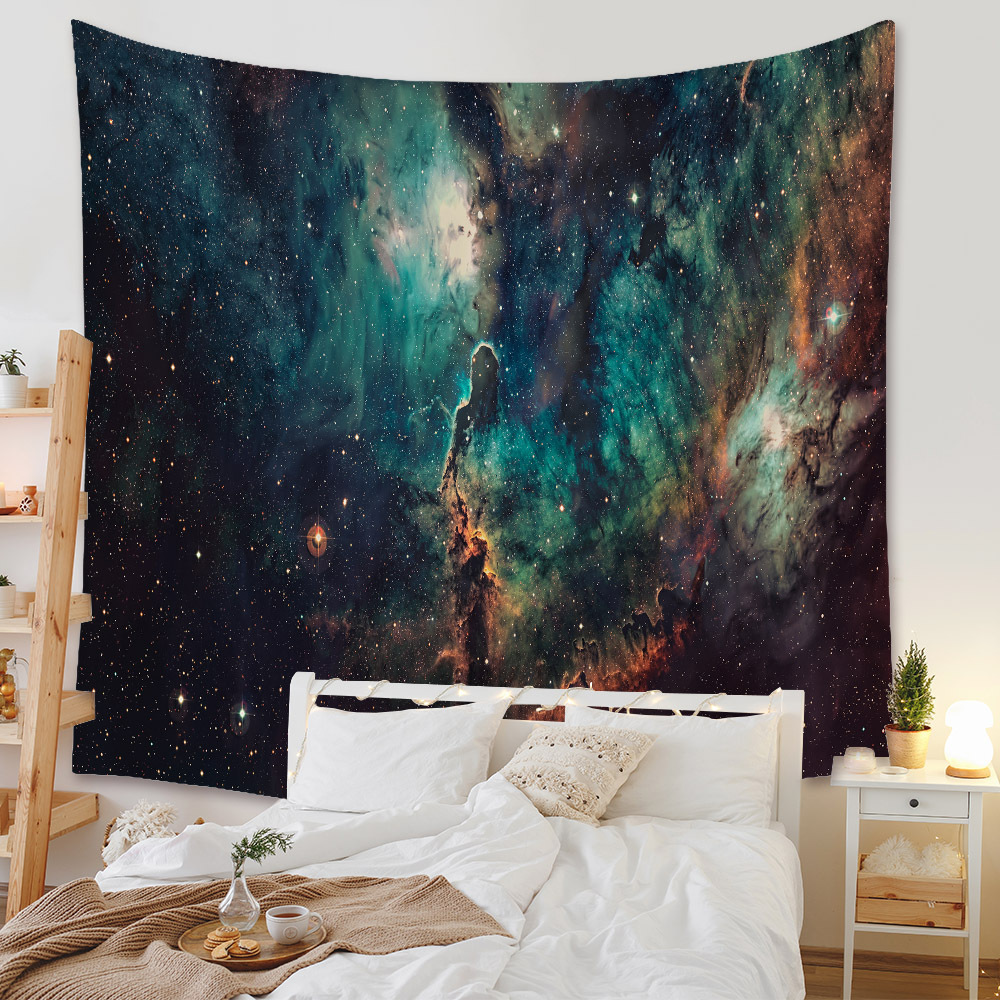 Fashion Universe Painting Wall Decoration Cloth Tapestry Wholesale Nihaojewelry display picture 160