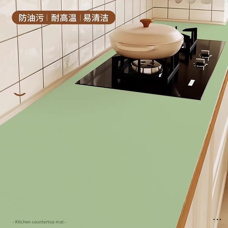 3.5mm加厚厨房灶台台面翻新保护垫防水防油耐高温灶台专用垫子|undefined