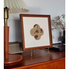 French-style ancient Chinese style ink painting of flowers and birds, new Chinese style entrance hall living room bedroom tea room fresh desktop picture decoration art