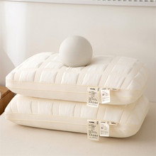 针织提花吐司面包枕头法式高中低枕芯羽丝绒枕头芯一件代发包邮