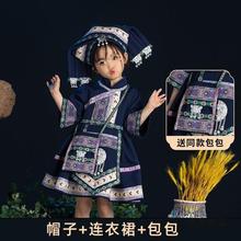 三月三民族广西苗族瑶族民族女童服饰壮族幼儿洛丽塔蓬蓬表演服厂