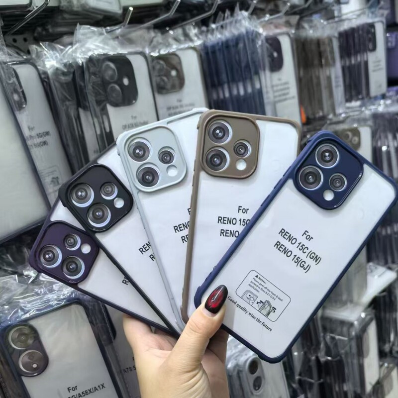 Suitable for Oppo A6X A6Pro Reno15F 14 Four-Corner Protective Phone Case A5X A3Pro Anti-Drop Matte Suitable for Oppo A6X A6Pro Reno15F 14 Four-Corner Protective Phone Case A5X A3Pro Anti-Drop Matte