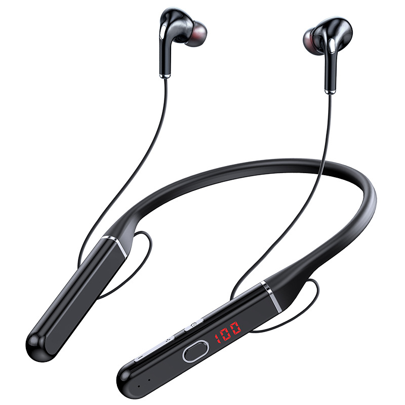 Popular S650 auriculares Bluetooth montado en el cuello de alta potencia ultra-larga resistencia Tarjeta de inserción corriendo deportes auriculares Bluetooth