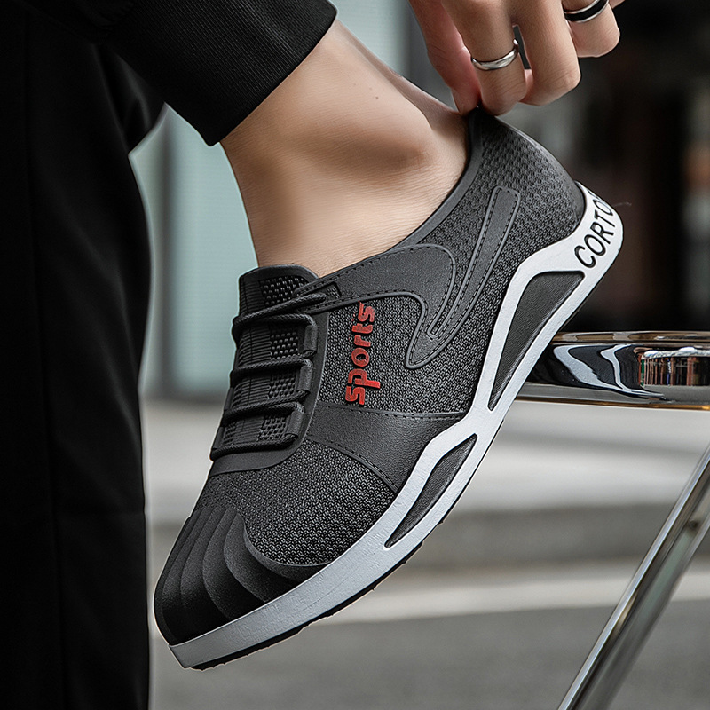 국경 간 로우탑 워터 레인슈즈, 야외 작업화, 로우탑 웨이딩 슈즈, 남아용 낚시 및 해변 방수 슈즈, 얕은 입구 고무 슈즈