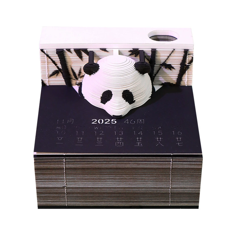 3D Castle Desk Calendar, Custom Creative Gift, 2026 Weekly Options with Lighted Covers