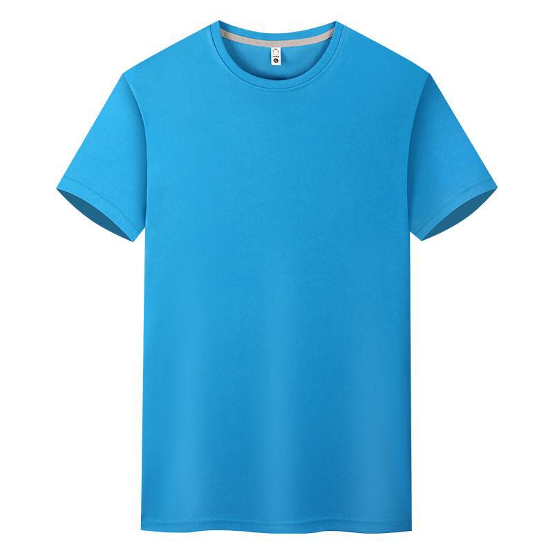 Camiseta de secado rápido mini deportes de secado rápido camiseta de cuello redondo de manga corta ropa de trabajo al aire libre camiseta de hielo