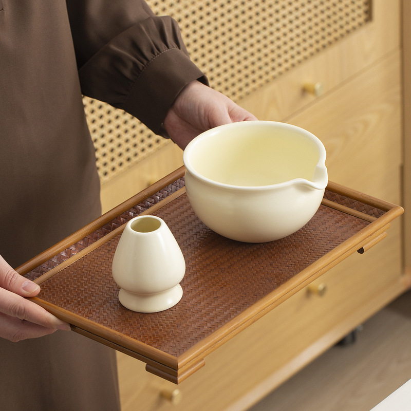 抹茶茶器2点セット日本式陶磁抹茶茶碗天然抹茶粒カラーボックスギフトボックス茶道|undefined