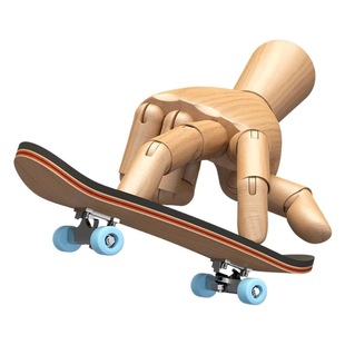 Domestic professional finger skateboard five-layer Maple bearing alloy wheel fingertip skateboard field rocking toy