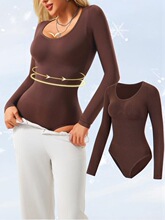 P 14177 Seams Ribbed Square Neck Buttoned Dress ���Ʒ���