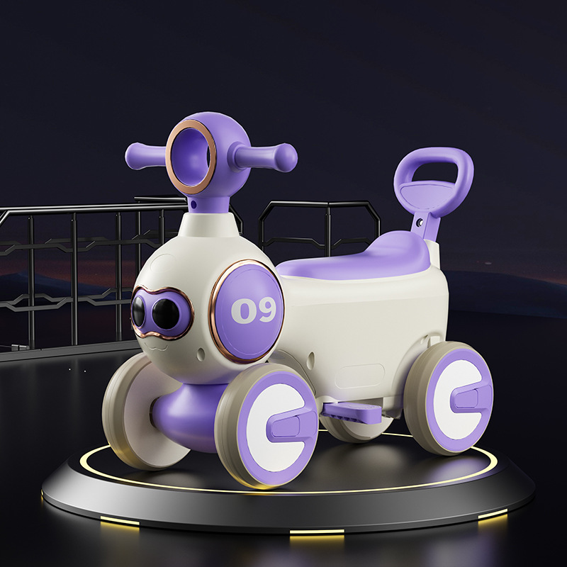Nuevo patineta infantil, coche de torsión, música, iluminación, bebé puede sentarse, empujar, 1 - 4 años de edad, cuatro ruedas, niños y niñas deslizándose