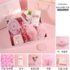 Warm Cup+earmuffs+bouquet+powder box