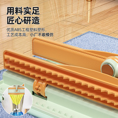 Meitianle Portable Swiffer Wet Floor Mop Home Cloth Holder Stick with Stainless Steel Telescopic Rod Floor Mop for Dust Removal and One-Sweep Cleaning