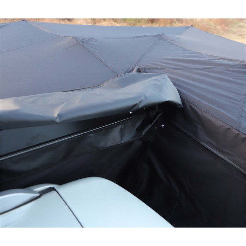 270 degrees car side tent side Sky Tent Room rain-proof sun-proof legless fan-shaped tent large space Outdoor