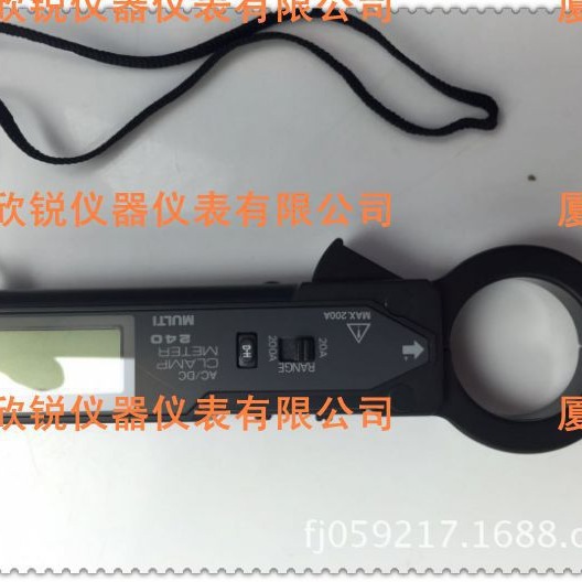 日本万用MULTI M-240交直流两用多功能钳表M240