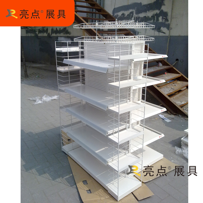 加大加宽卖场商场超市展架口香糖展架板式食品展架店面展示架工厂