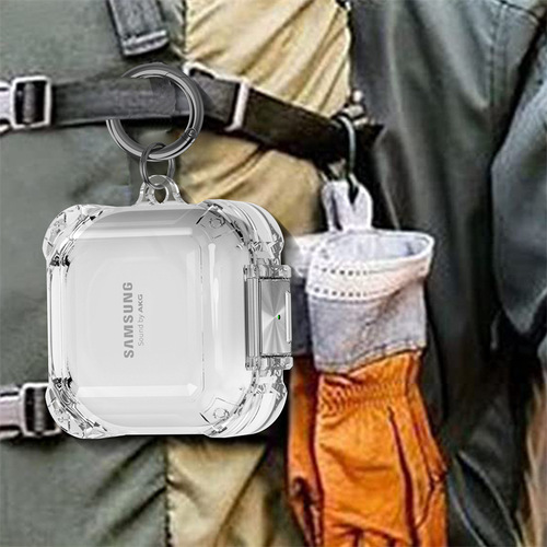 Suitable for Galaxy buds2pro headphone case new Samsung transparent live switch Bluetooth protective case