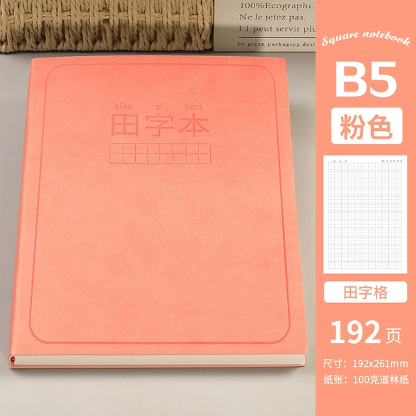 B5 Tianzi notebook-pink