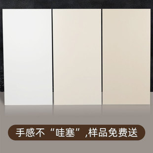 Quiet Wind Soft Light Tile Plain Milk White Tile Nordic White Tile Toilet 300x 600 Wall Tile 750X150
