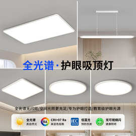 全光谱全屋灯具客厅灯吸顶灯适配智能设备控制套餐灯具防眩卧室灯