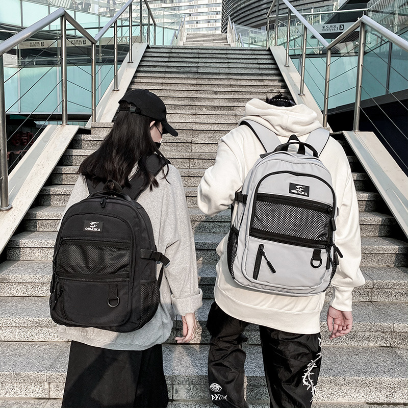 大容量休闲双肩包 旅行出差15.6寸笔记本电脑双肩包 学生旅行背包