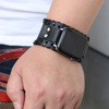 TEMU Qinuo cross -border thermal sale strap is suitable for real cowhide strap for Apple iWatch smart watches