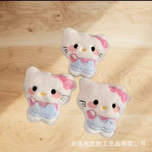 Cute bow big body big KT cartoon clothing accessories DIY jewelry accessories decorative bag pendant wholesale