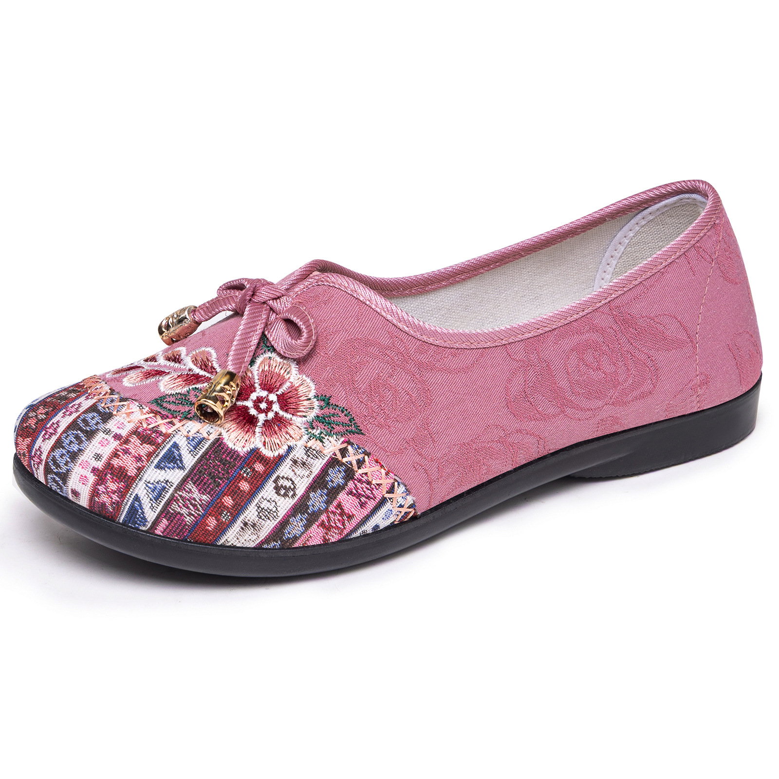 Viejos zapatos de tela de Beijing primavera zapatos de madre zapatos de mujer transpirables suela suave zapatos de mujer zapatos de baile superligeros cuadrados image 6