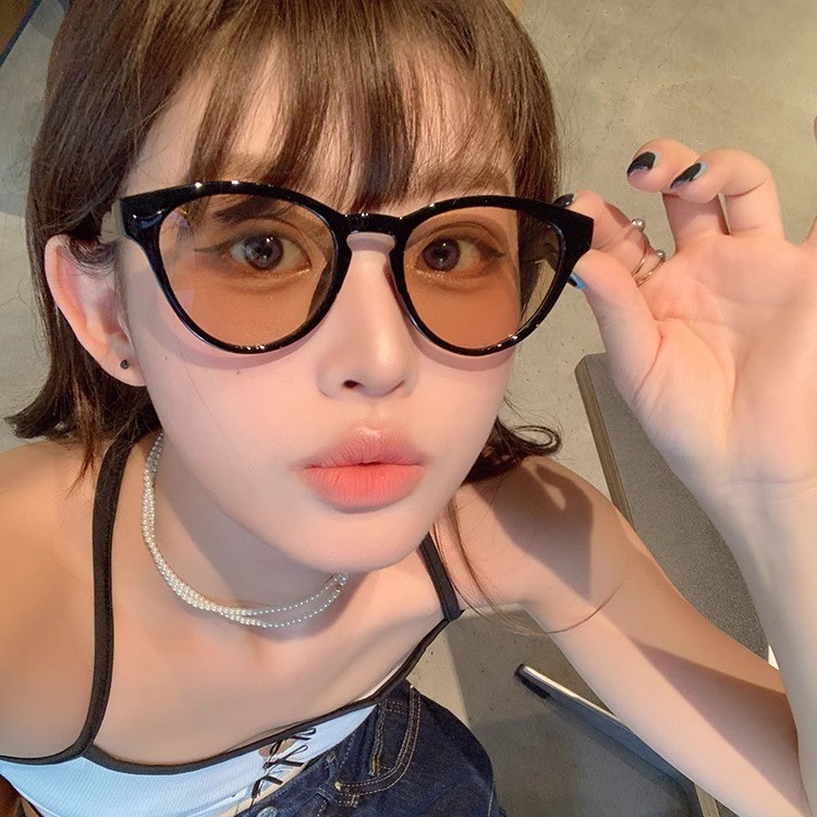 Nuevas gafas de sol pequeñas con ojos de gato retro al por mayor transfronterizas