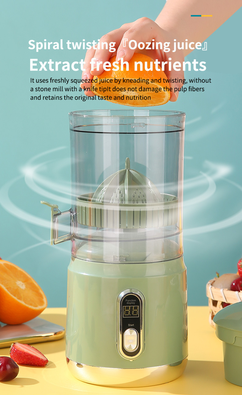 Cross-Border New Extractor Pulp Separation Portable Multifunctional Electric Small Juice Orange Juicer_voghion.com