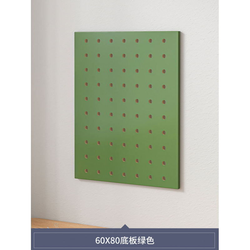 *A实木洞洞板置物架挂板墙上木质入户玄关门口墙面缝纫机线架|undefined
