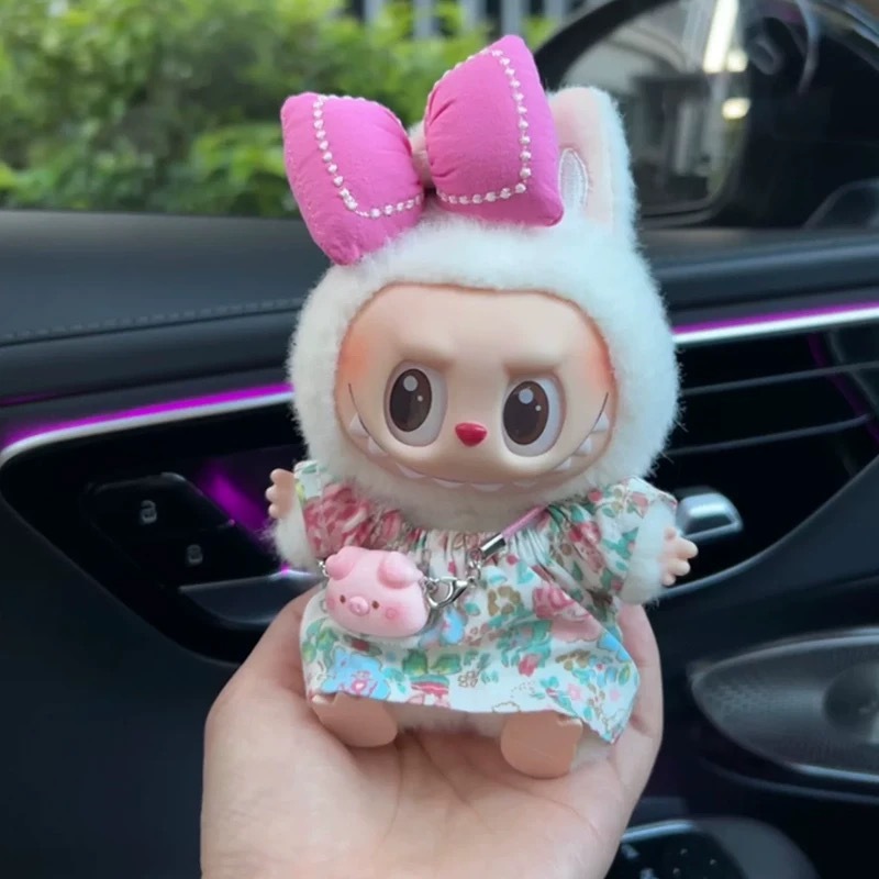洋服のみ】17cm 一世代と二世代 ラブブベビー服ペンダント ラブブスカート バッグセット リボン 新品|undefined