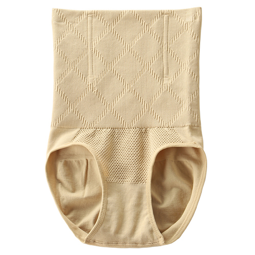 Women's High Waist Seamless Tummy Control Pants Postpartum Belly Shaping Honeycomb Waist Trainer Hip Lifter Body Shaping Panties for Women