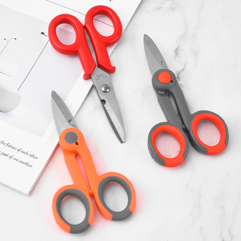 tijeras de pesca tijeras de línea de pesca profesionales dientes de dientes luya comercio exterior transfronterizo tijeras eléctricas tijeras de pesca fábrica directa spot